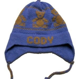 Personalized Earflap Hat – Teddy Bears