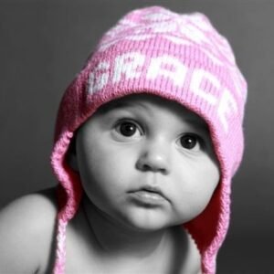 Personalized Earflap Hat – Snowflakes