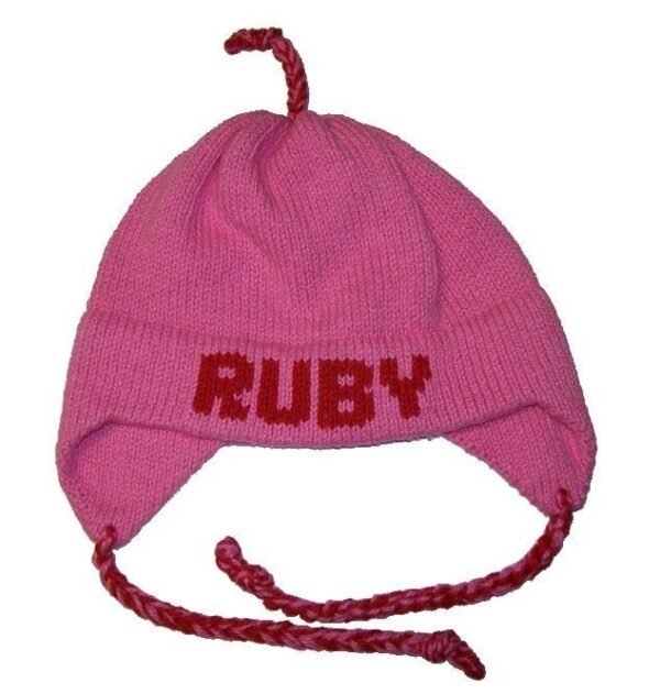 Personalized Earflap Hat - Solid