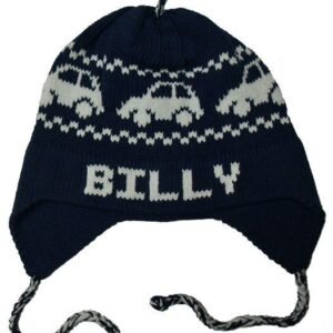 Personalized Earflap Hat – Cars