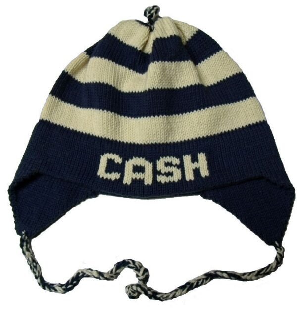 Personalized Earflap Hat - Stripes