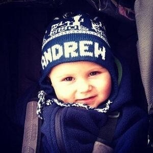 Personalized Earflap Hat – Trains