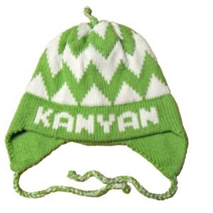 Personalized Earflap Hat – Bold Chevron
