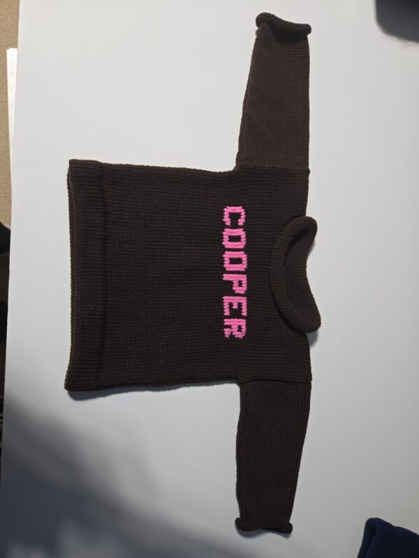 Roll Neck Name Sweater